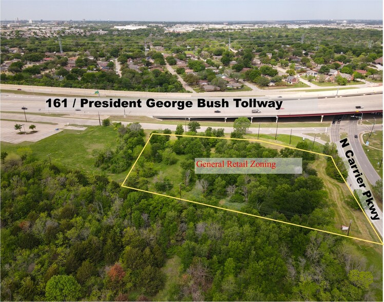 2200 N Carrier Pky, Grand Prairie, TX for sale - Aerial - Image 1 of 6