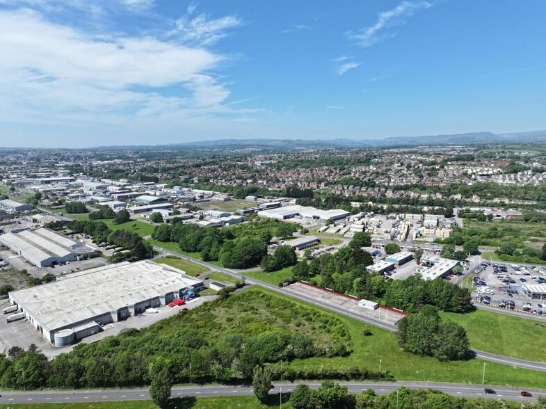 Kingsway, Bridgend for sale - Aerial - Image 2 of 4