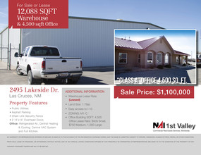 2495 Lakeside Dr, Las Cruces, NM for sale Building Photo- Image 1 of 1