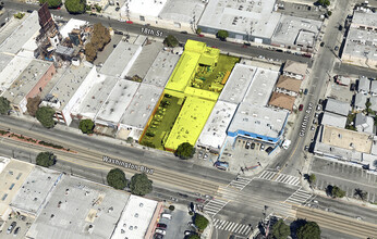 810 E 18th St, Los Angeles, CA - aerial  map view