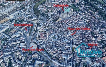 Chartres - Aerial  map view