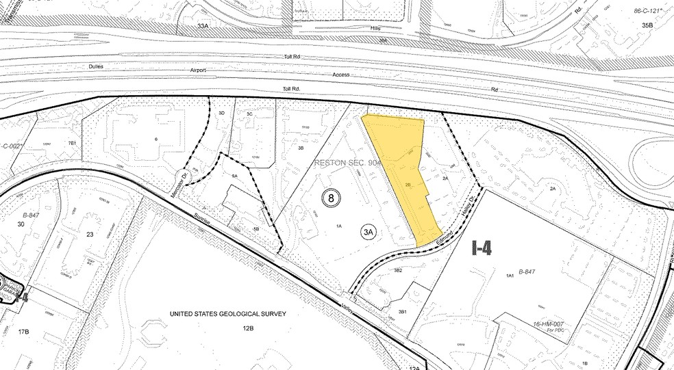 2002 Edmund Halley Dr, Reston, VA for rent - Plat Map - Image 2 of 5