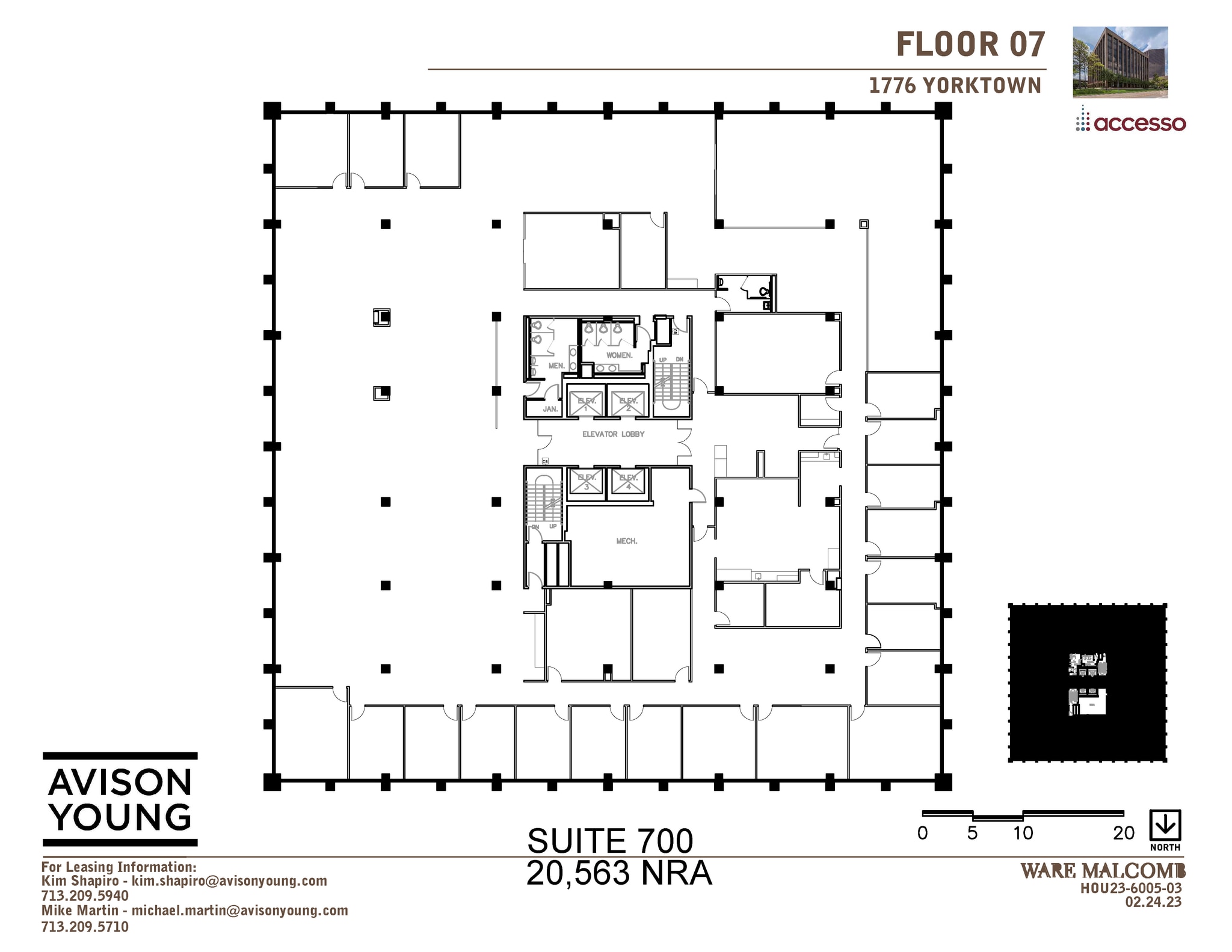1776 Yorktown St, Houston, TX to rent Floor Plan- Image 1 of 1