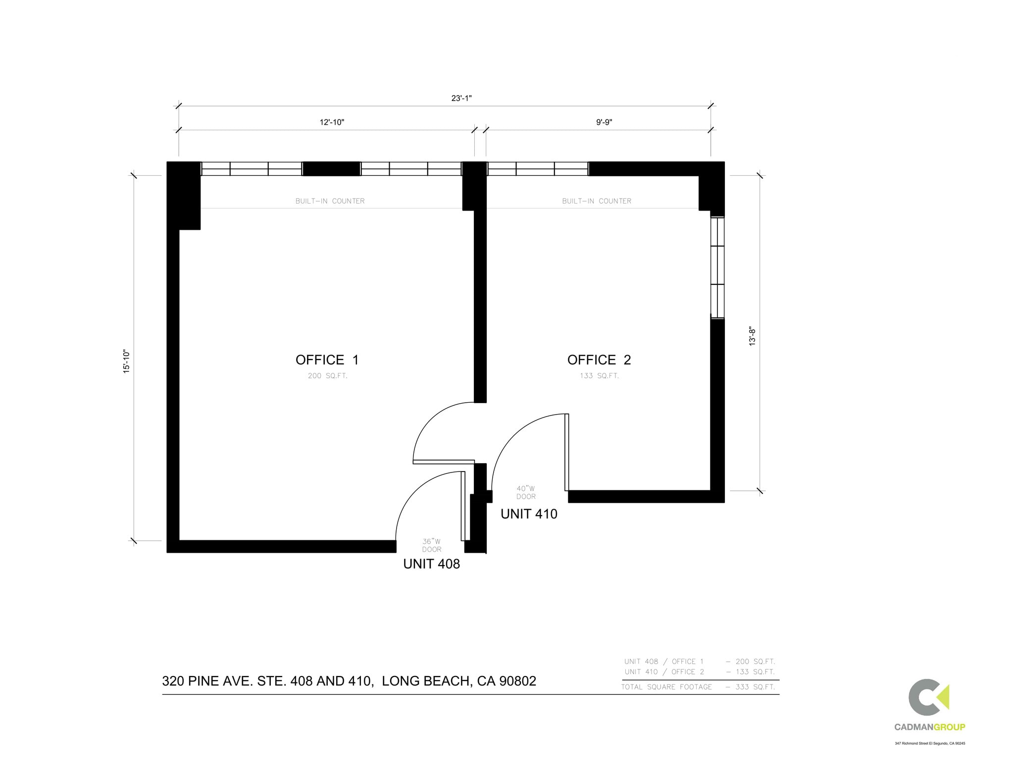 320 Pine Ave, Long Beach, CA to rent Site Plan- Image 1 of 1