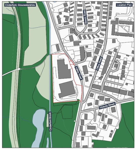 Valley Rd, Cinderford for rent - Site Plan - Image 2 of 2