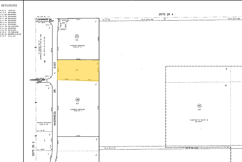 63 Inverness Dr E, Englewood, CO for rent - Plat Map - Image 3 of 8