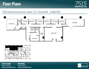 7515 Greenville Ave, Dallas, TX for rent Floor Plan- Image 2 of 2