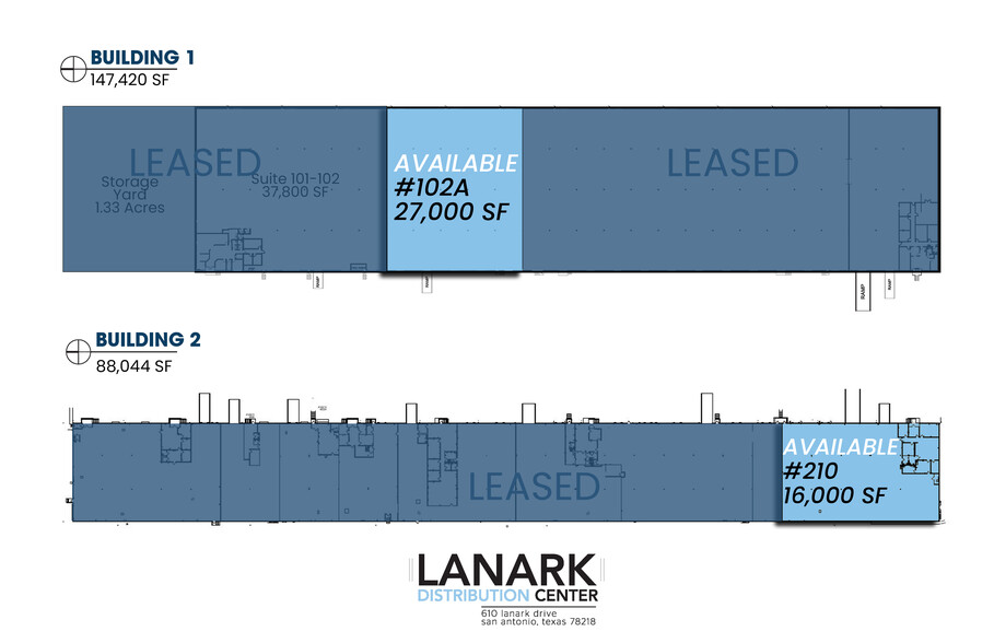 610 Lanark Dr, San Antonio, TX for rent - Site Plan - Image 2 of 4