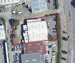 Villeurbanne - Aerial  map view