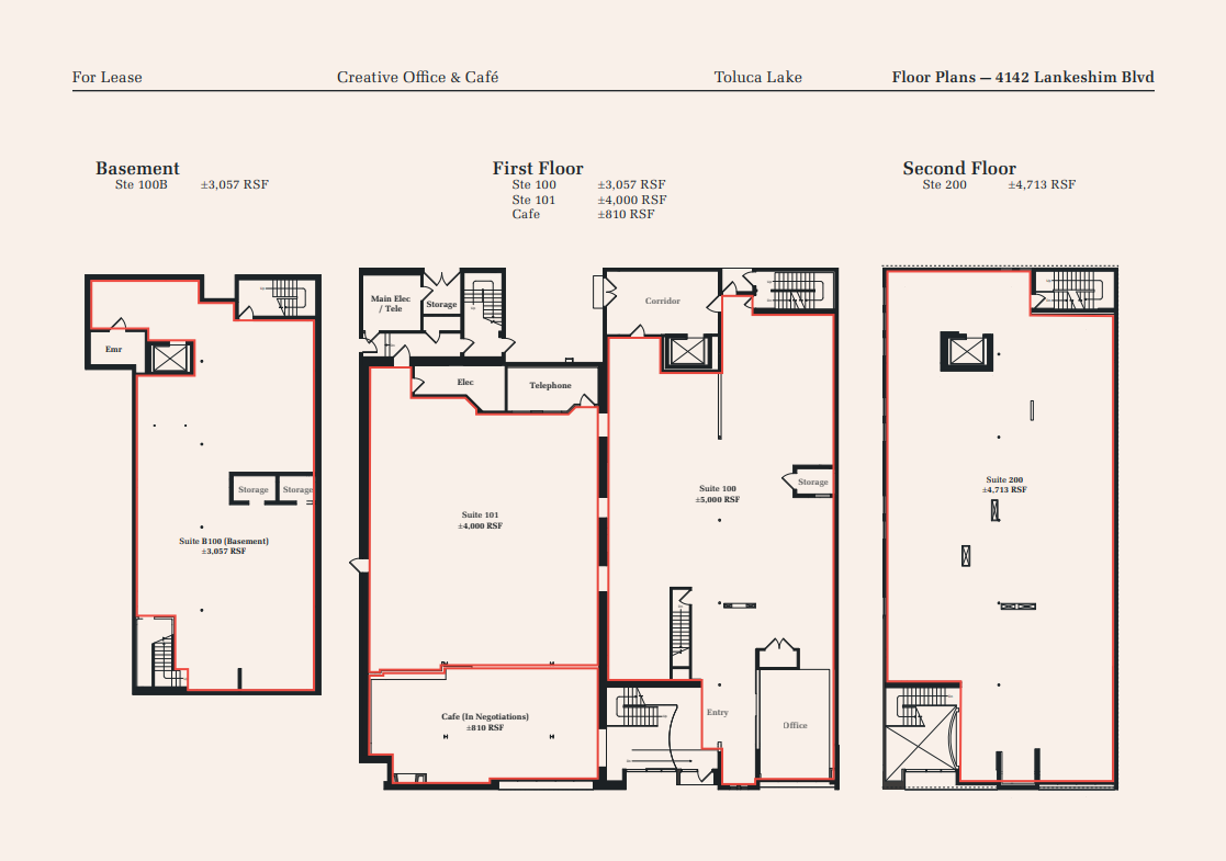 4142 Lankershim Blvd, North Hollywood, CA for rent Floor Plan- Image 1 of 1