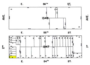 1024 Second Ave, New York, NY for sale Plat Map- Image 1 of 1