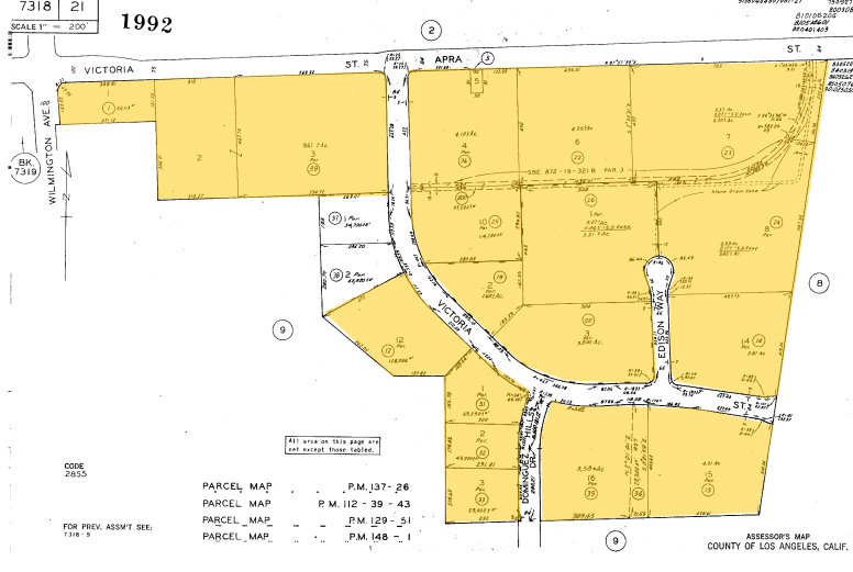 450 W Apra St, Compton, CA for rent - Plat Map - Image 3 of 6