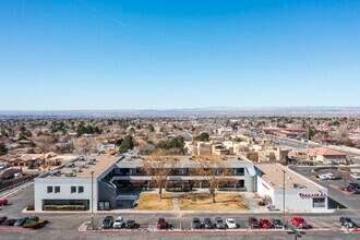 9500 Montgomery Blvd NE, Albuquerque, NM - AERIAL map view