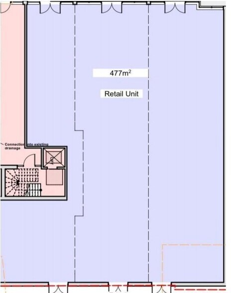 127-133 Granby St, Leicester for sale - Floor Plan - Image 1 of 1