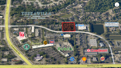 Willa Springs Dr, Winter Springs, FL - aerial  map view