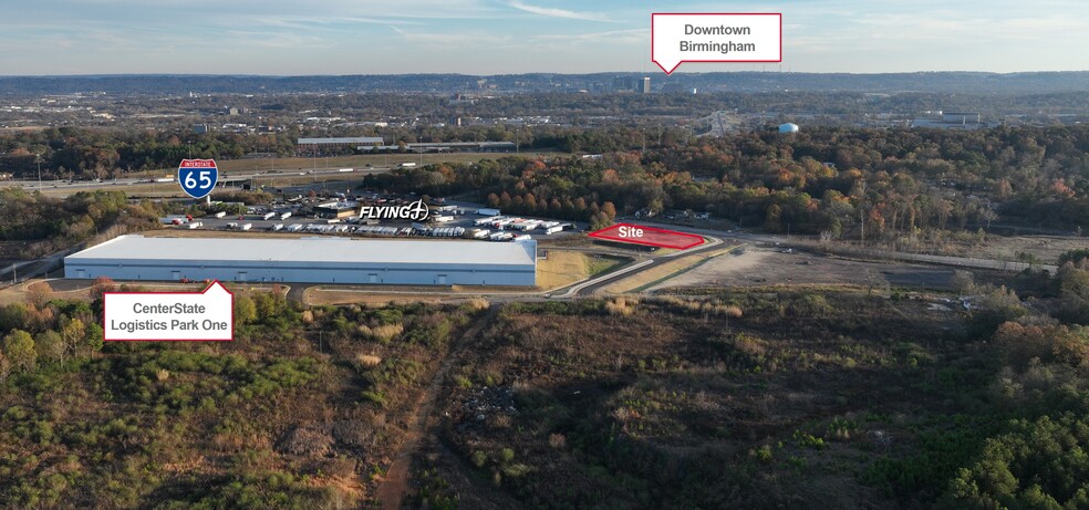 Corner of Daniel Payne Drive and CenterState Drive, Birmingham, AL for sale - Aerial - Image 2 of 4