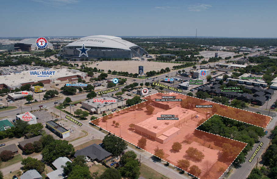 1002-1006 N Collins St, Arlington, TX for sale - Building Photo - Image 1 of 11