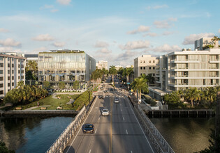 1177 Kane Concourse, Miami, FL - aerial  map view