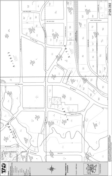 801-803 Stadium Dr, Arlington, TX for rent - Plat Map - Image 2 of 8