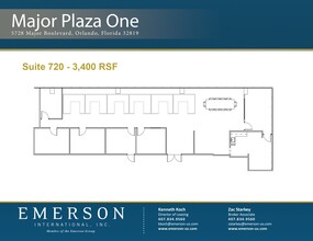 5750 Major Blvd, Orlando, FL for rent Site Plan- Image 1 of 1