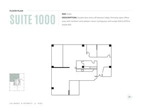 110 W A St, San Diego, CA to rent Floor Plan- Image 1 of 1