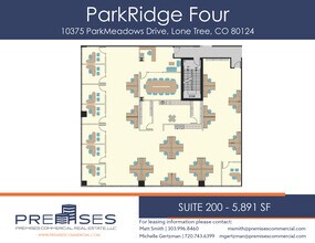 10375 Park Meadows Dr, Lone Tree, CO to rent Floor Plan- Image 1 of 2