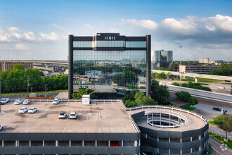 11811 North Freeway, Houston, TX - aerial  map view