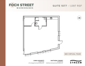 821-1075 Foch St, Fort Worth, TX for rent Floor Plan- Image 1 of 1