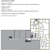 3750 Convoy St, San Diego, CA for rent Floor Plan- Image 1 of 1