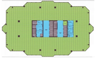 250 2nd St SW, Calgary, AB to rent Floor Plan- Image 1 of 2