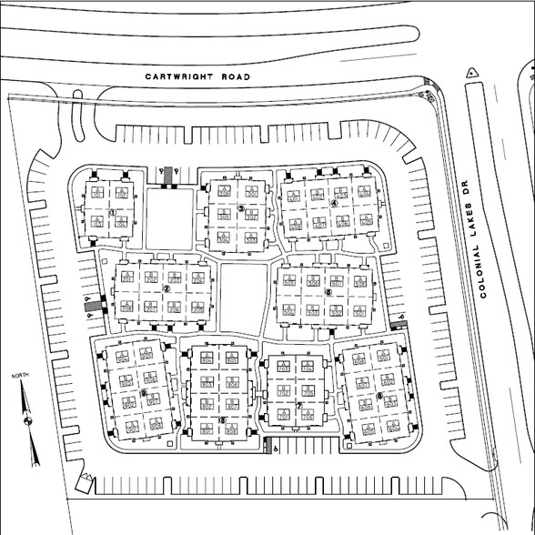 4501 Cartwright Rd, Missouri City, TX for sale - Site Plan - Image 1 of 1