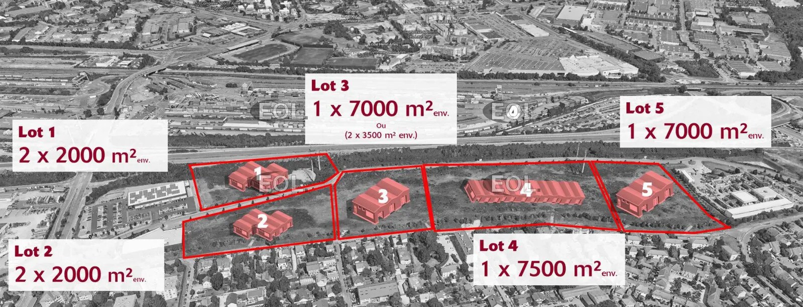 Light Industrial in Bonneuil-sur-Marne to rent Aerial- Image 1 of 5