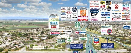 1463-1473 N Davis Rd, Salinas, CA - AERIAL  map view