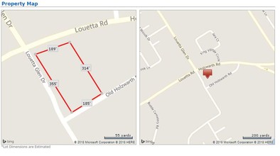 Louetta Rd and Louetta Glen, Spring, TX for sale Plat Map- Image 1 of 1