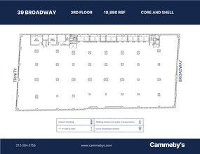 39 Broadway, New York, NY for rent Site Plan- Image 1 of 1