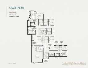 13620 N Saguaro Blvd, Fountain Hills, AZ for rent Floor Plan- Image 1 of 4