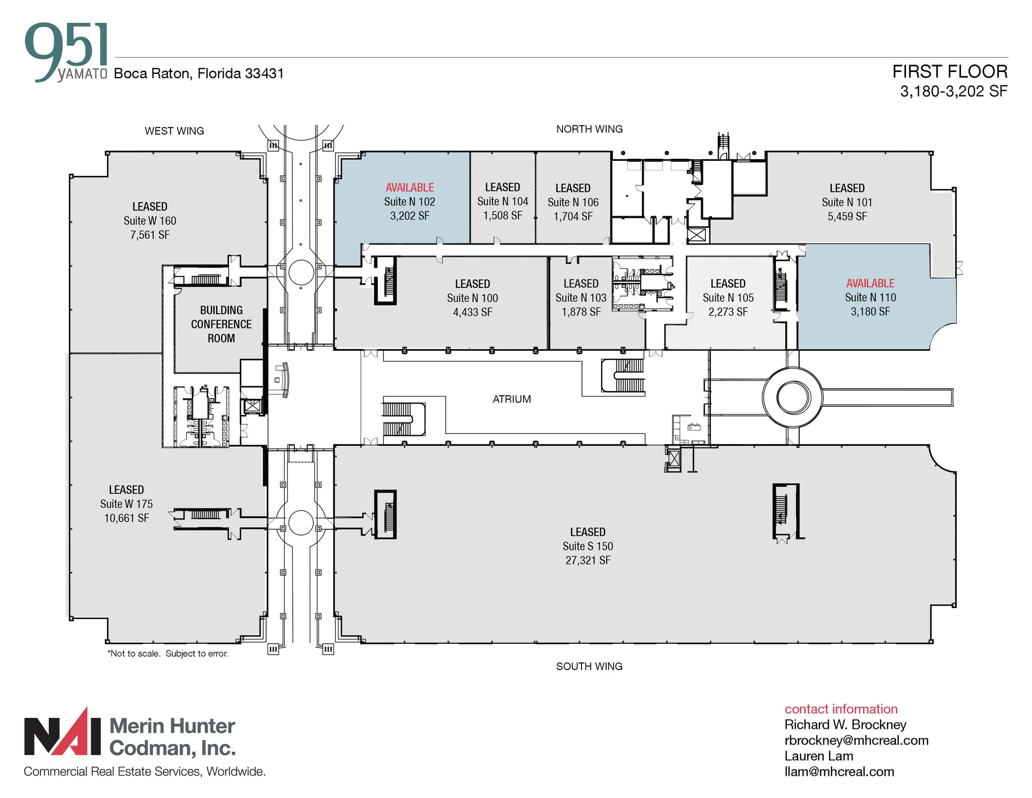 951 Yamato Rd, Boca Raton, FL to rent Floor Plan- Image 1 of 11