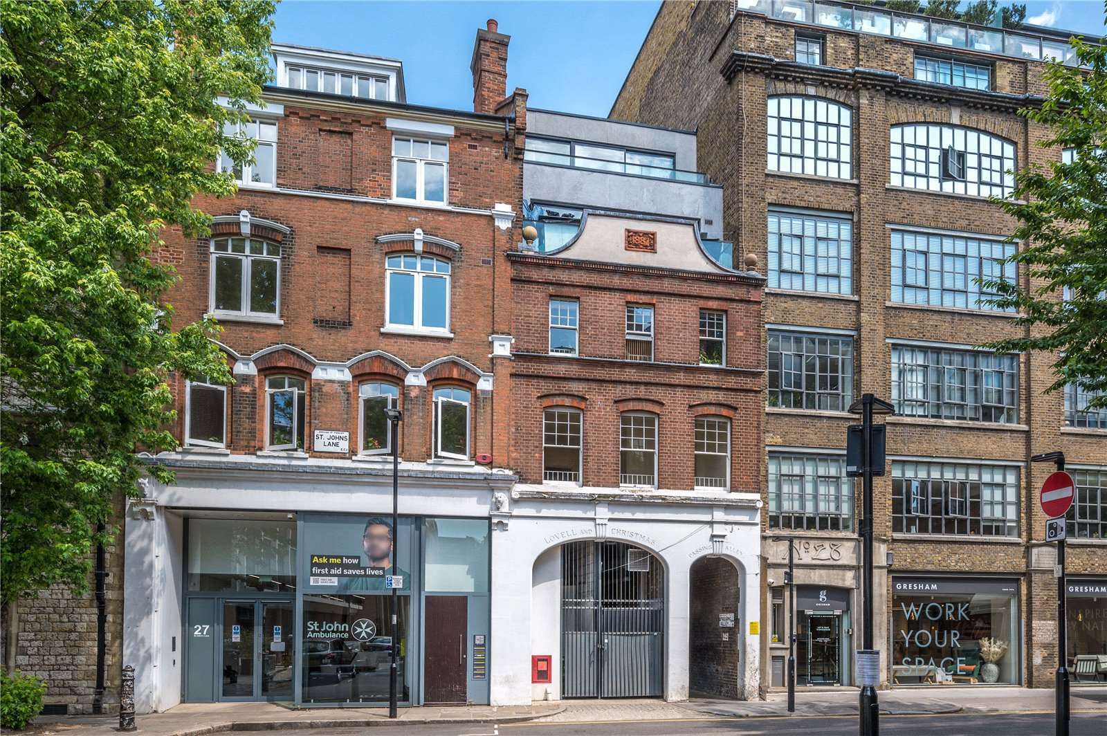 27 St Johns Ln, London to rent Building Photo- Image 1 of 3