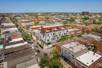 6833-6835 Boul Saint-Laurent, Montréal, QC - AERIAL  map view
