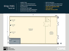 7485 Dean Martin Dr, Las Vegas, NV for rent Floor Plan- Image 1 of 1