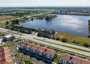 Miramar Pky, Miramar, FL - aerial  map view