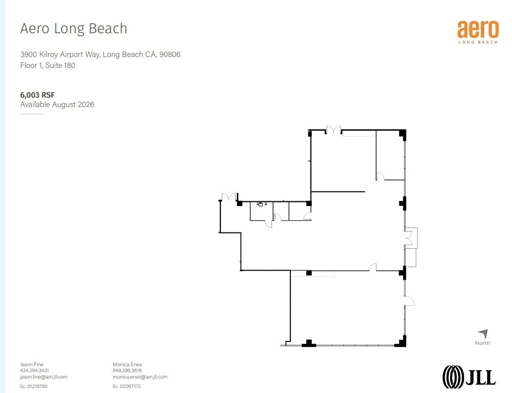 3900 Kilroy Airport Way, Long Beach, CA to rent Floor Plan- Image 1 of 1