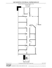 100 N Central Expy, Richardson, TX for rent Site Plan- Image 1 of 1