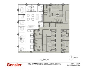 225 W Randolph St, Chicago, IL for rent Site Plan- Image 1 of 1