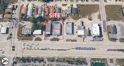 11598 S Cleveland Ave, Fort Myers, FL - AERIAL  map view