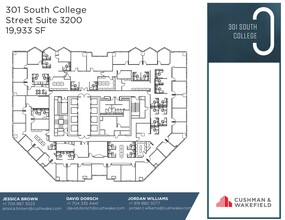 301 S College St, Charlotte, NC for rent Floor Plan- Image 1 of 1