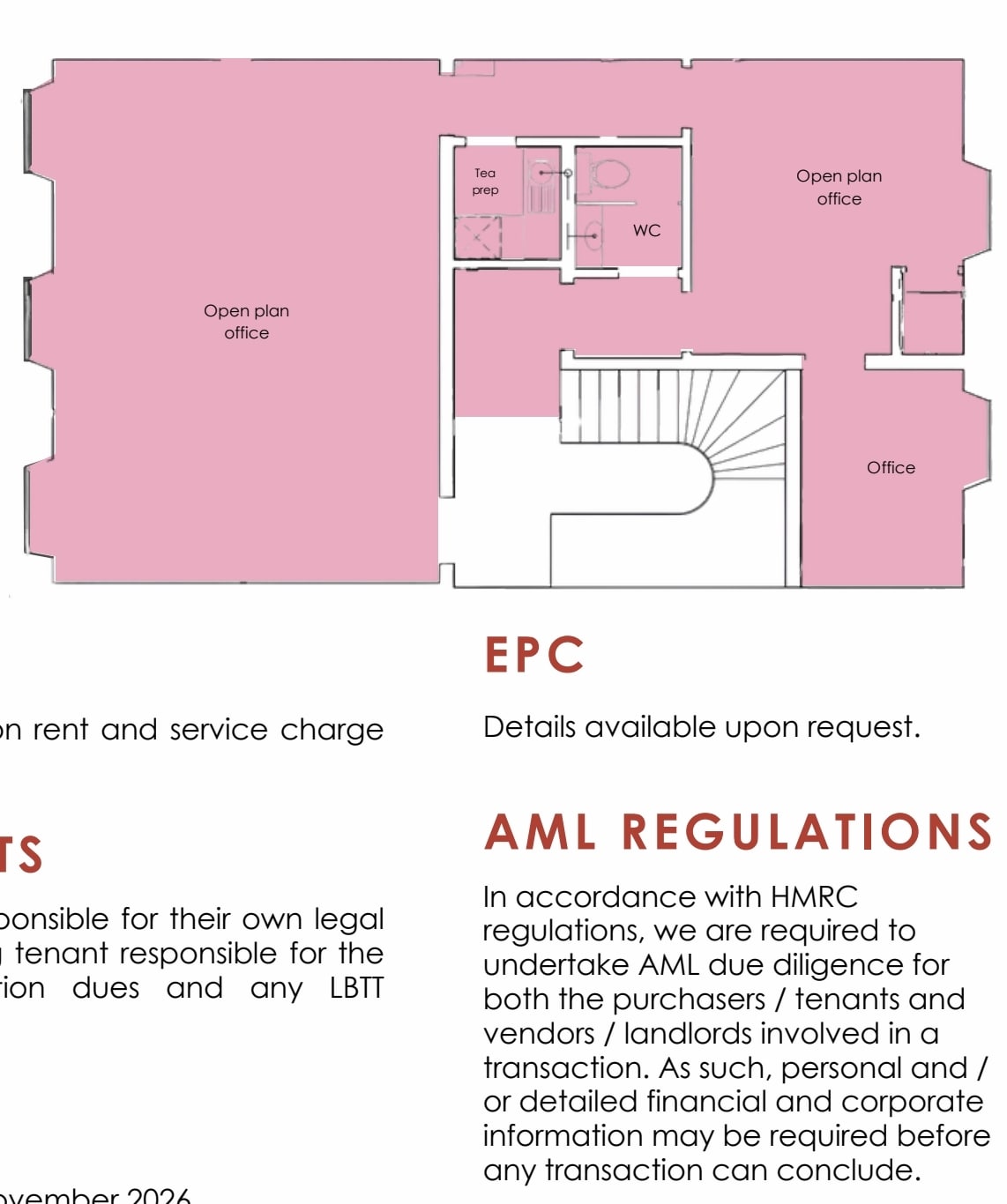 56 George St, Edinburgh to rent Floor Plan- Image 1 of 5
