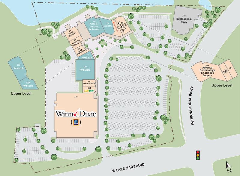 120 International Pky, Lake Mary, FL for rent - Site Plan - Image 1 of 2