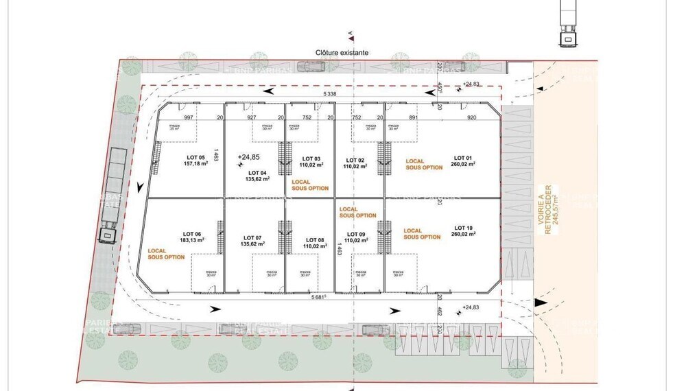 Light Industrial in Puget-sur-Argens for sale - Floor Plan - Image 3 of 8