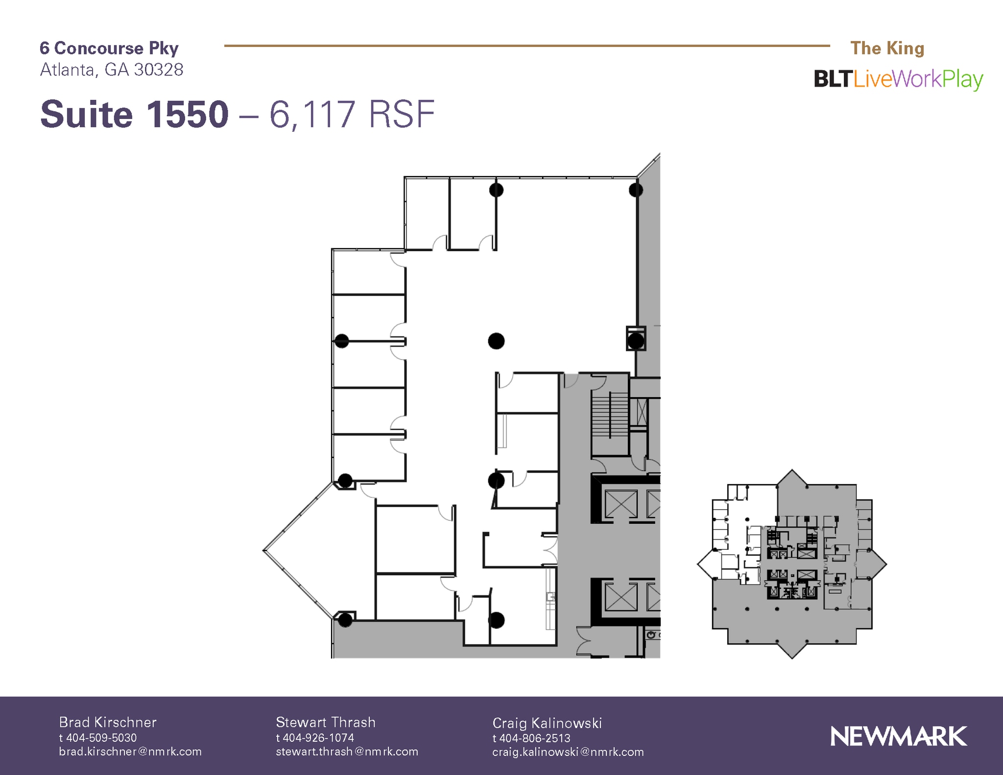 6 Concourse Pky NE, Atlanta, GA to rent Floor Plan- Image 1 of 1